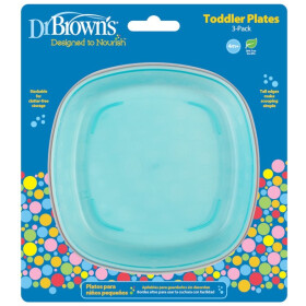 Dr. Brown's Toddler Plates Πιάτα Ρηχά 3τμχ