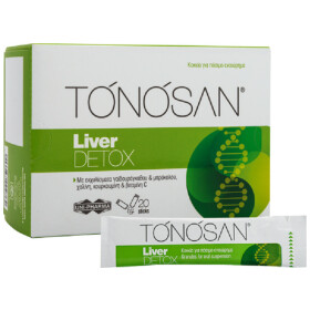 Tonosan Liver Detox Συμπλήρωμα Διατροφής Για Την Αποτοξίνωση Του Ήπατος 20 sticks