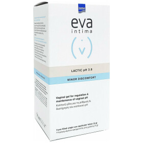 Intermed Eva Intima Lactic Κολπική Γέλη για Επαναφορά & Διατήρηση του Φυσιολογικού Κολπικού pH 9x5ml