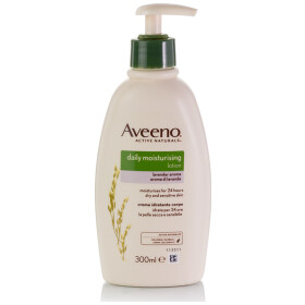 Aveeno Daily Moisturising Lavender Lotion Καταπραϋντική & Ενυδατική Λοσιόν Σώματος για Ξηρές Επιδερμίδες 300ml