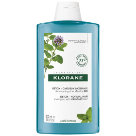 Klorane Anti-Pollution Detox Shampoo Σαμπουάν με Υδάτινη Μέντα για Μαλλιά Εκτεθειμένα στην Ρύπανση 400ml