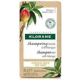 Klorane Shampoo Solido Στέρεο Σαμπουάν Μάνγκο 80g