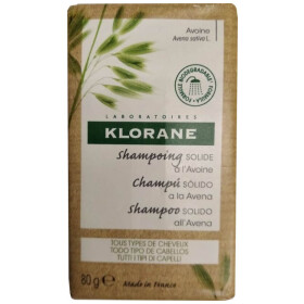 Klorane Shampooing Solid a l' Avoine (Shampoo Bar with Oat) - Στερεό Σαμπουάν 80gr