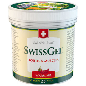Swiss Gel Warming Tζέλ 25 Bοτάνων Θερμαντική Κρέμα Για Μύες Και Αρθρώσεις 250 ml