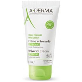 A-Derma Universal Hydrating Cream Ενυδατική Κρέμα Προσώπου & Σώματος 50ml