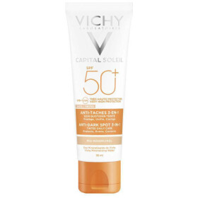 Vichy Ideal Soleil Anti Dark Spot Teintee Spf50-Αντηλιακή Κρέμα Προσώπου με Χρώμα μη Λιπαρής Υφής Κατά των Κηλίδων 50ml