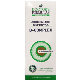 Doctors Formulas Λιποσωμιακή Φόρμουλα Βιταμινών Συμπλέγματος B-Complex 150ml
