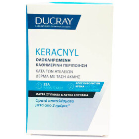 Ducray Promo Keracnyl Glycolic+ Creme 30ml & Δώρο Gel Moussant 40ml