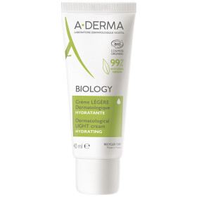 A-Derma Biology Dermatological Light Cream Hydrating Ελαφριά Ενυδατική Κρέμα για το Κανονικό, Μικτό Εύθραυστο Δέρμα 40ml