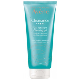 Avene Cleanance Cleansing Gel για Καθαρισμό του Ευαίσθητου Λιπαρού Δέρματος, με Ατέλειες ή με Τάση Ακμής, 200ml