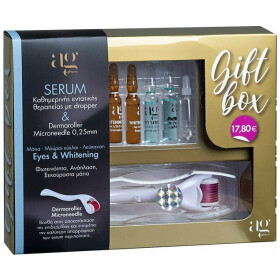 AgPharm Gift Box Eyes Serum 3x2ml & Whitening Serum 2x2ml & Derma Roller 0.25mm