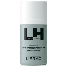 Lierac Homme Deodorant 48h Ανδρικό Αποσμητικό με 48ωρη Δράση κατά του Ιδρώτα Χωρίς Ίχνη 50ml