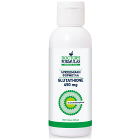 Doctor's Formulas Glutathione 450mg Λιποσωμιακή Φόρμουλα με Γλουταθειόνη 150ml