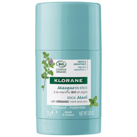 Klorane Aquatique Menthe Μάσκα Προσώπου για Καθαρισμό σε Στικ για Μικτό-Λιπαρό Δέρμα 25g