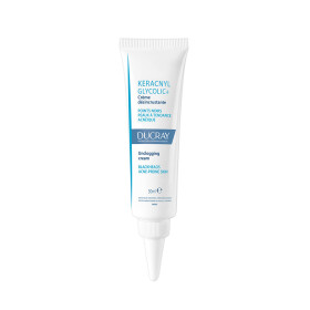 Ducray Keracnyl Glycolic+ Kρέμα Προσώπου για Δέρμα με τάση ακμής Σπυράκια & Μαύρα Στίγματα, 30ml