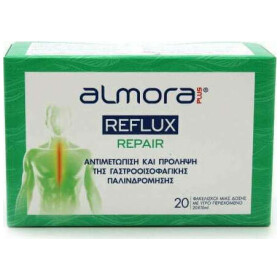 Almora Plus Reflux Repair για την Αντιμετώπιση & Πρόληψη της Γαστροοισοφαγικής Παλινδρόμησης 20 Φακελάκια x 10ml
