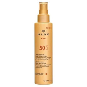 Nuxe Sun Melting Spray High Protection SPF50 Αντηλιακό Γαλάκτωμα για Πρόσωπο & Σώμα 150ml