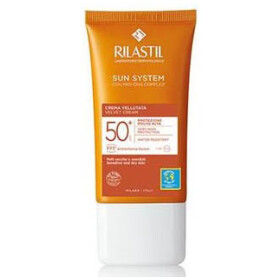 Rilastil Sun System PPT Velvet Cream SPF50+ Ενυδατική Αντηλιακή Κρέμα Προσώπου με Εξαιρετικά Απαλή Υφή 50ml