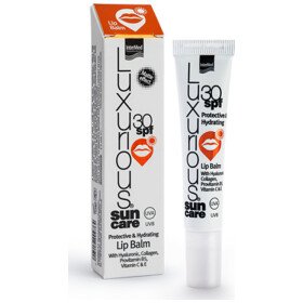 Intermed Luxurious Sun Care Protective & Hydrating Lip Balm SPF30 Αντιηλιακή Προστασία Χειλιών 15ml