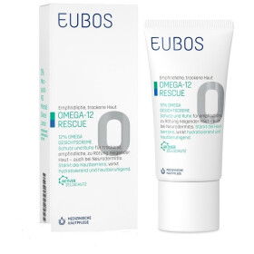 Eubos Omega-12 Rescue Face Cream Καταπραϋντικό Γαλάκτωμα Προσώπου με Ωμέγα Λιπαρά Οξέα 50 ml