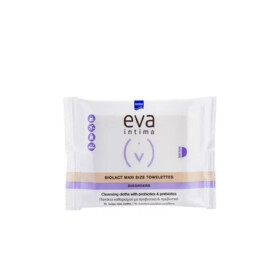 Intermed Eva Intima Biolact Maxi Size Towelettes Disorders, Πανάκια Καθαρισμού της Ευαίσθητης Περιοχής με Προβιοτικά και Πρεβιοτικά 10τμχ