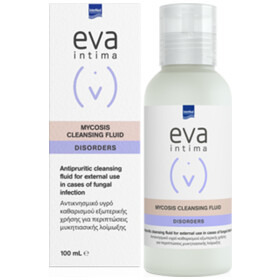 Intermed Eva Intima Mycosis Liquid Cleanser Υγρό Καθαρισμού της Ευαίσθητης Περιοχής σε Περιπτώσεις Μυκητιασικών Λοιμώξεων - Κατάλληλο για Γυναίκες & Άνδρες 100ml