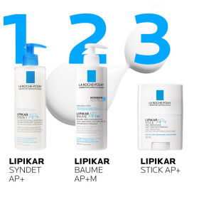 Preview 3 of La Roche Posay Lipikar Syndet AP+ (400ml) - Κρέμα Καθαρισμού Σώματος για Πολύ Ξηρό Δέρμα