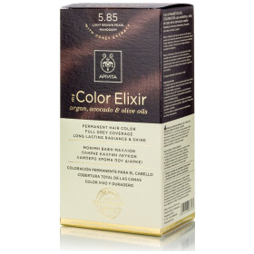 Apivita -20% My Color Elixir Promo Μόνιμη Βαφή Μαλλιών No 5.85 Καστανό Ανοιχτό Περλέ Μαονί 1τμχ
