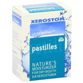 Xerostom with Saliactive Pastilles Παστίλιες για την Ξηροστομία με Γεύση Λεμόνι 30 Παστίλιες