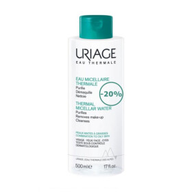 Uriage Thermal Micellar Water Ντεμακιγιάζ για Μικτό - Λιπαρό Δέρμα 500ml PROMO -20%