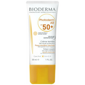 Bioderma Photoderm AR SPF50+ Tinted Αντηλιακή Κρέμα Προσώπου με Χρώμα Κατά της Ερυθρότητας Ανοιχτή Απόχρωση 30ml