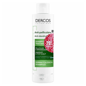 Vichy Dercos Anti-Dandruff Shampoo Αντιπυτιριδικό Σαμπουάν για Κανονικά-Λιπαρά Μαλλιά 200ml