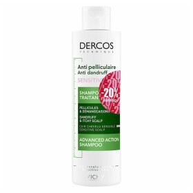 Vichy Dercos Anti Dandruff Shampoo Sensitive Hair Σαμπουάν για την Ρύθμιση της Ξηροδερμίας & της Πυτιρίδας 200ml