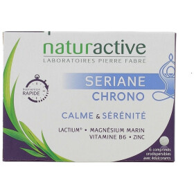 Naturactive Seriane Chrono-Συμπλήρωμα διατροφής που βοηθάει να μείνετε ήρεμοι & νηφάλιοι, 6 Δισκία