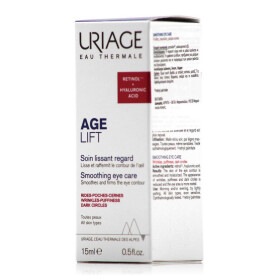 Uriage Age Lift 24ωρη Κρέμα Ματιών με Ρετινόλη για Αντιγήρανση, Μαύρους Κύκλους & Σακούλες 15ml