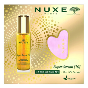 Nuxe Promo Pack Super Serum 10 Ισχυρό Αντιγηραντικό Serum 30ml & ΔΩΡΟ Gua Sha για Μασάζ Προσώπου 1σετ