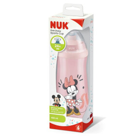Nuk Εκπαιδευτικό Μπιμπερό Sports Cup Minnie 24m+ 450ml