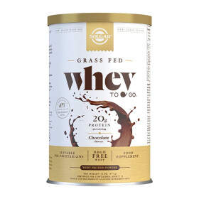 Solgar Solgar Whey to Go Protein, Chocolate (377gr) - Πρωτεϊνη Ορού Γάλακτος (Γεύση Σοκολάτα)