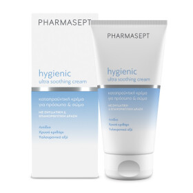 Pharmasept Hygienic Ultra Soothing 24ωρη Κρέμα Προσώπου με Υαλουρονικό Οξύ για Ενυδάτωση 150ml