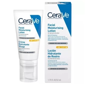 CeraVe Facial Moisturising Ενυδατική Λοσιόν Προσώπου Ημέρας με SPF30 για Κανονικές/Μικτές Επιδερμίδες 52ml – φωτογραφία 2