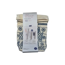 Korres Γιαούρτι Αντηλιακή Κρέμα Προσώπου Spf 50 40ml δώρο κρεμα-τζελ ματιών 20ml & foaming cleanser 20m