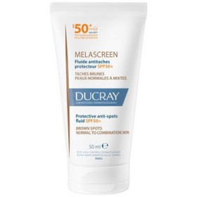 Ducray Melascreen Anti-Spots Fluid Λεπτόρρευστη Αντηλιακή Κρέμα Προσώπου για Κανονικό Προς Μικτό Δέρμα 50ml