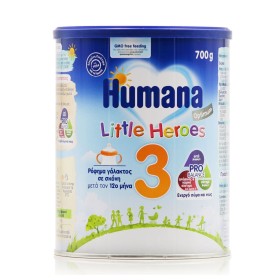 Humana Optimum 3 Little Heroes Γάλα σε Σκόνη 12m+ 700gr