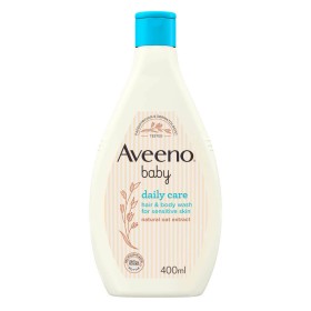 Aveeno Baby Daily Care Gentle Bath & Wash (400ml) - Σαμπουάν & Αφρόλουτρο για Βρέφη