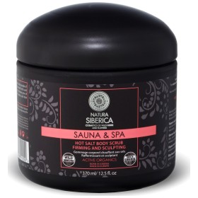 Natura Siberica Sauna & Spa Hot Salt Body Scrub Ζεστά Άλατα σε Scrub για Αδυνάτισμα, Σύσφιξη, Κυτταρίτιδα 370ml