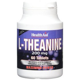 Health Aid L-Theanine 200mg 60 Tabs Υποστηρίζει Την Ηρεμία Του Νευρικού Συστήματος