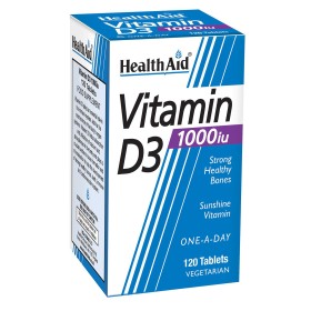 Health Aid Vitamin D3 1000I.U. 30tabs