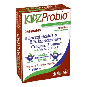 Health Aid Kidz Probio Συμπλήρωμα Διατροφής Με Προβιοτικά Για Παιδιά 30 κάψουλες
