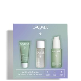 CAUDALIE VINOPURE SET VINOPURE SERUM 50ML+VINOPURE CLEANSING GEL 30ML+VINOPURE PURIFYING TONER 30ML