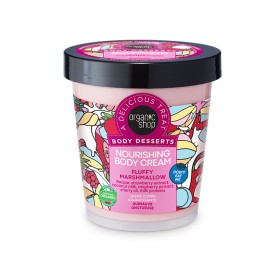 Organic Shop by Natura Siberica Body Desserts Nourishing Body Cream Fluffy Marshmallow Ενυδατική Κρέμα Σώματος με Άρωμα Ζαχαρωτών 450ml